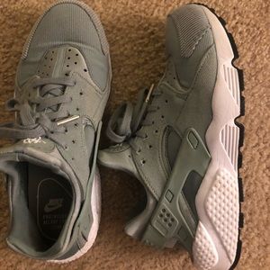 Green Nike Huraches